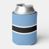 Patriotic Botswana Flag Dosenkühler (Kanne Vorderseite)