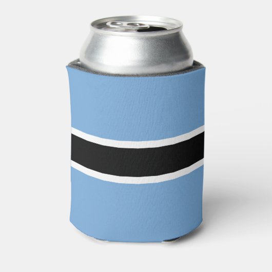 Patriotic Botswana Flag Dosenkühler (Kanne Rückseite)