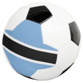 Patriotic Botswana Flag Fußball (Dreiviertel)