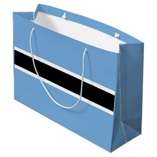 Patriotic Botswana Flag Große Geschenktüte