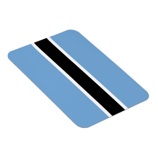 Patriotic Botswana Flag Magnet (Rechte Seite)