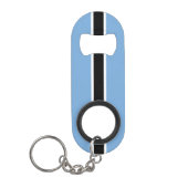 Patriotic Botswana Flag Mini Flaschenöffner (Vorderseite)