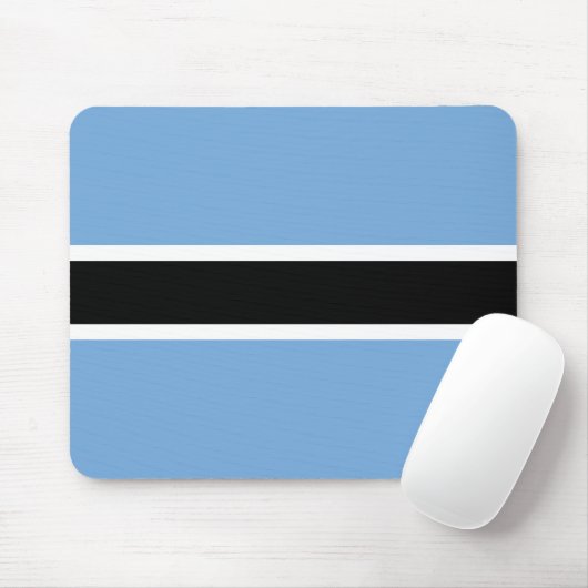 Patriotic Botswana Flag Mousepad (Mit Mouse)