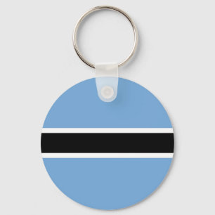 Patriotic Botswana Flag Schlüsselanhänger