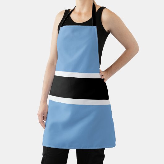 Patriotic Botswana Flag Schürze (InSitu)