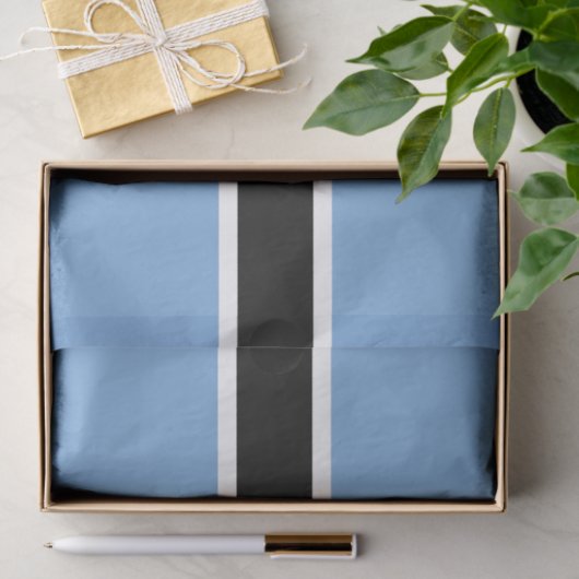 Patriotic Botswana Flag Seidenpapier (Geschenk)