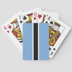 Patriotic Botswana Flag Spielkarten