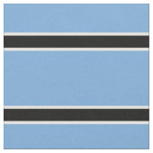 Patriotic Botswana Flag Stoff (Nahaufnahme)