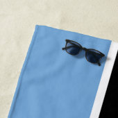 Patriotic Botswana Flag Strandtuch (Beispiel)