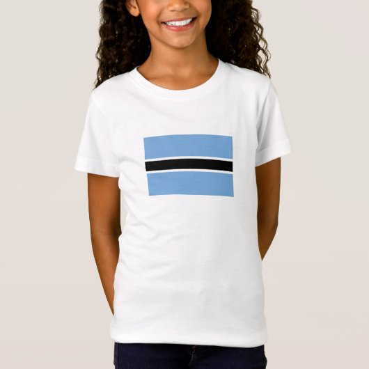 Patriotic Botswana Flag T-Shirt (Vorderseite)