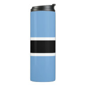 Patriotic Botswana Flag Thermosbecher (Nach links gedreht)