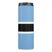 Patriotic Botswana Flag Thermosbecher (Rückseite)