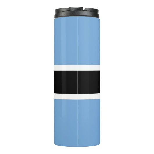 Patriotic Botswana Flag Thermosbecher (Rückseite)