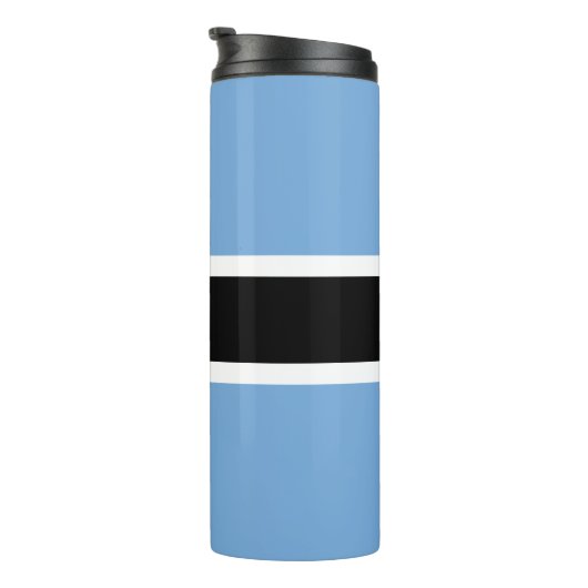 Patriotic Botswana Flag Thermosbecher (Nach rechts gedreht)