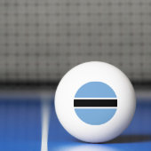 Patriotic Botswana Flag Tischtennisball (Netto)