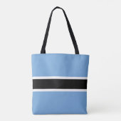 Patriotic Botswana Flag Tote Bag Tasche (Rückseite)
