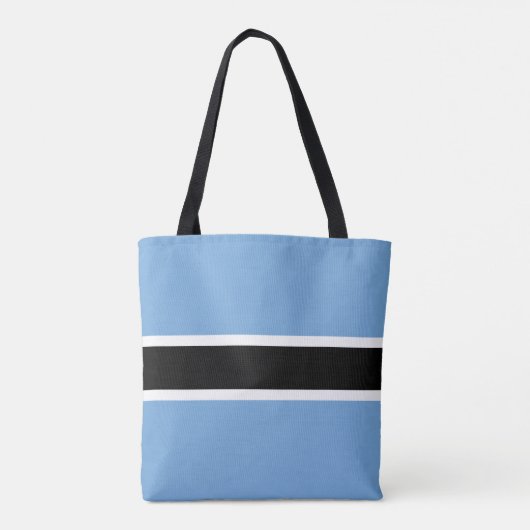 Patriotic Botswana Flag Tote Bag Tasche (Rückseite)