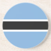 Patriotic Botswana Flag Untersetzer (Vorne)