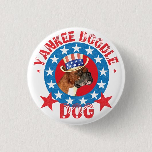 Patriotic Boxer Button (Vorderseite)