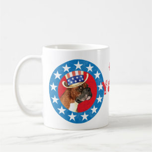 Patriotic Boxer Kaffeetasse