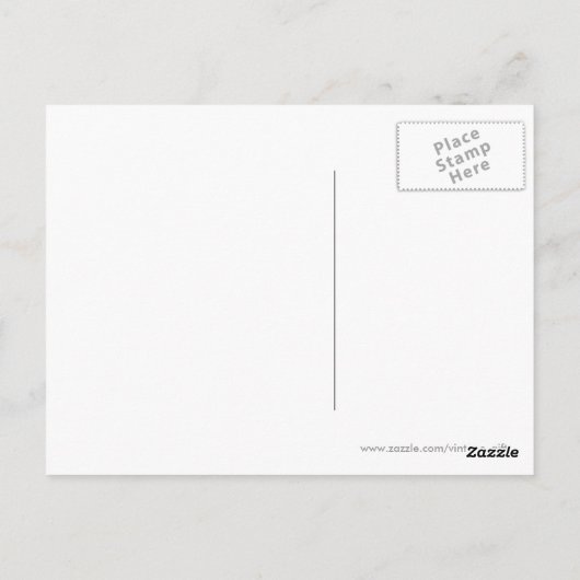 Patriotic_Boy and Girl_Postcard Postkarte (Rückseite)