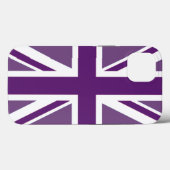 Patriotic British Union Jack Flag Case-Mate iPhone Hülle (Rückseite (Horizontal))