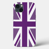 Patriotic British Union Jack Flag Case-Mate iPhone Hülle (Rückseite)