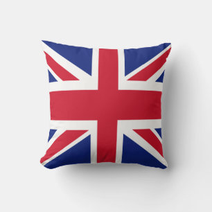 Patriotic British Union Jack Flag Cushion Kissen