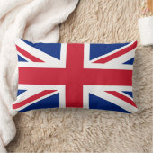 Patriotic British Union Jack Flag Lumbar Cushion Lendenkissen (Decke)