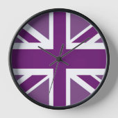 Patriotic British Union Jack Flag Uhr (Vorderseite)