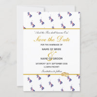 Patriotic British UNION JACK Map Wedding