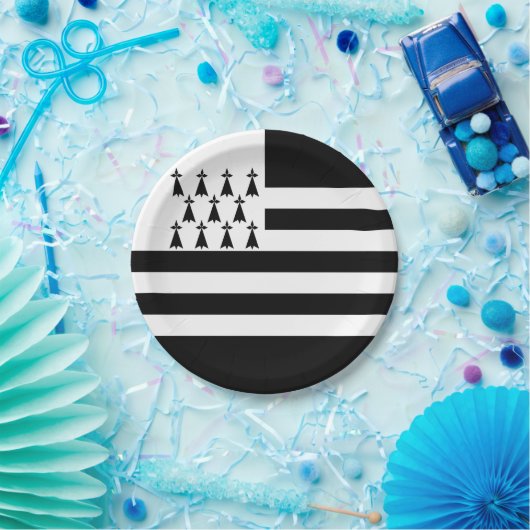 Patriotic Brittany Flag Paper Teller (Party)