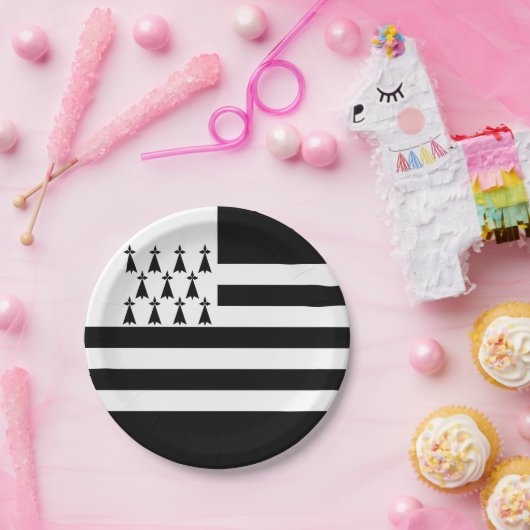 Patriotic Brittany Flag Paper Teller (Party)