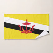 Patriotic Brunei Flag Badhandtuch Set (Handtuch)
