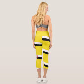 Patriotic Brunei Flag Capri Leggings (Rückseite)