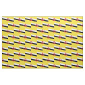 Patriotic Brunei Flag Fabric Stoff (Fat Quarter (45,7 x 55,9 cm))