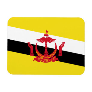 Patriotic Brunei Flag Magnet