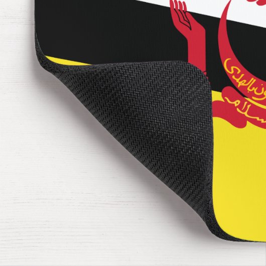 Patriotic Brunei Flag Mouse Pad Mousepad (Ecke)