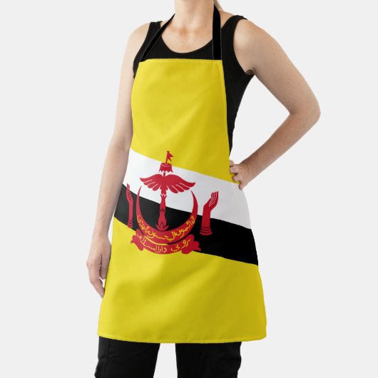 Patriotic Brunei Flag Schürze (InSitu)