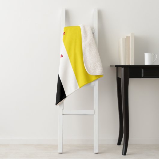 Patriotic Brunei Flag Sherpa Blanket Sherpadecke (Beispiel)