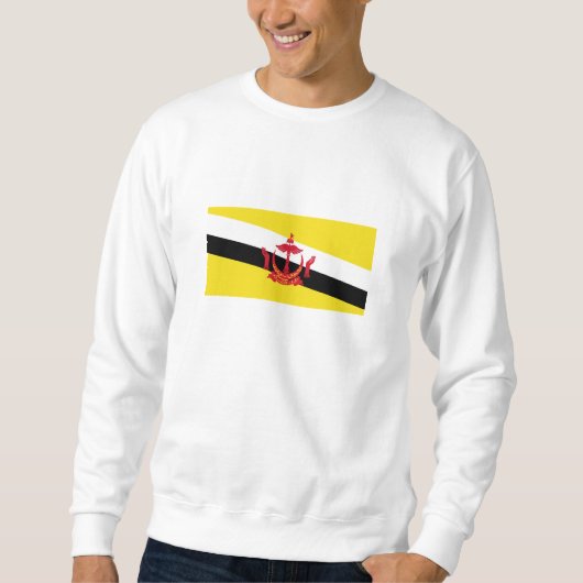 Patriotic Brunei Flag Sweatshirt (Vorderseite)