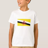 Patriotic Brunei Flag T-Shirt (Vorderseite)