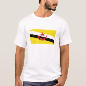 Patriotic Brunei Flag T-Shirt (Vorderseite)