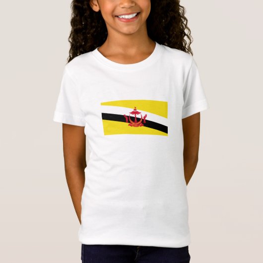 Patriotic Brunei Flag T-Shirt (Vorderseite)