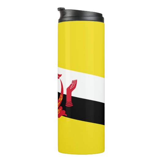 Patriotic Brunei Flag Thermosbecher (Nach rechts gedreht)