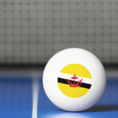 Patriotic Brunei Flag Tischtennisball (Netto)