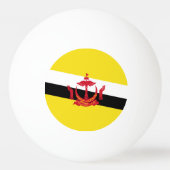Patriotic Brunei Flag Tischtennisball (Vorderseite)