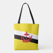 Patriotic Brunei Flag Tote Bag Tasche (Rückseite)