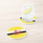 Patriotic Brunei Flag Untersetzer (Seite)