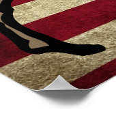 PATRIOTIC BUFFALO POSTER ART (Ecke)